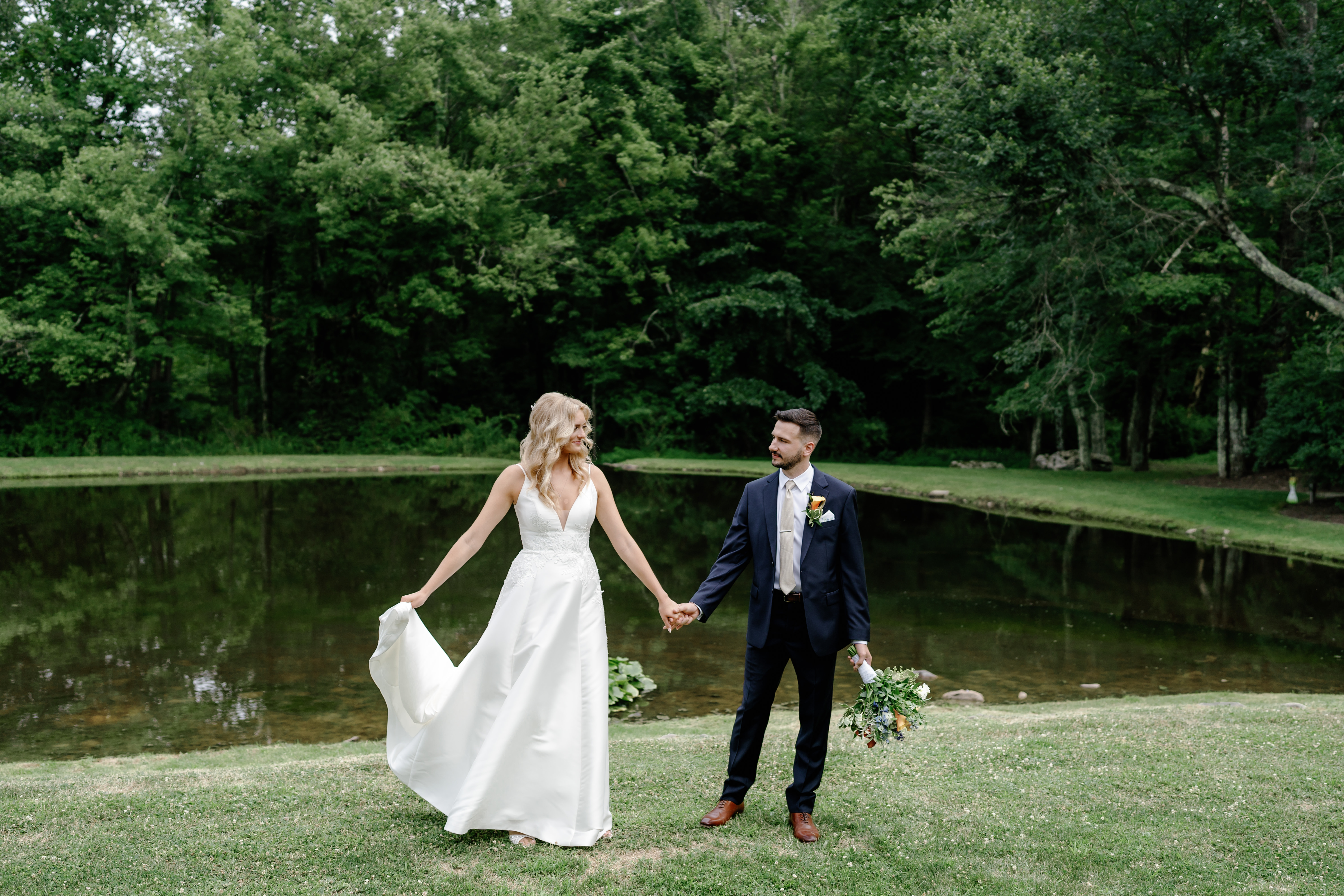 Summer The Lodge At Mountain Springs Lake Pennsylvania Wedding Photographer