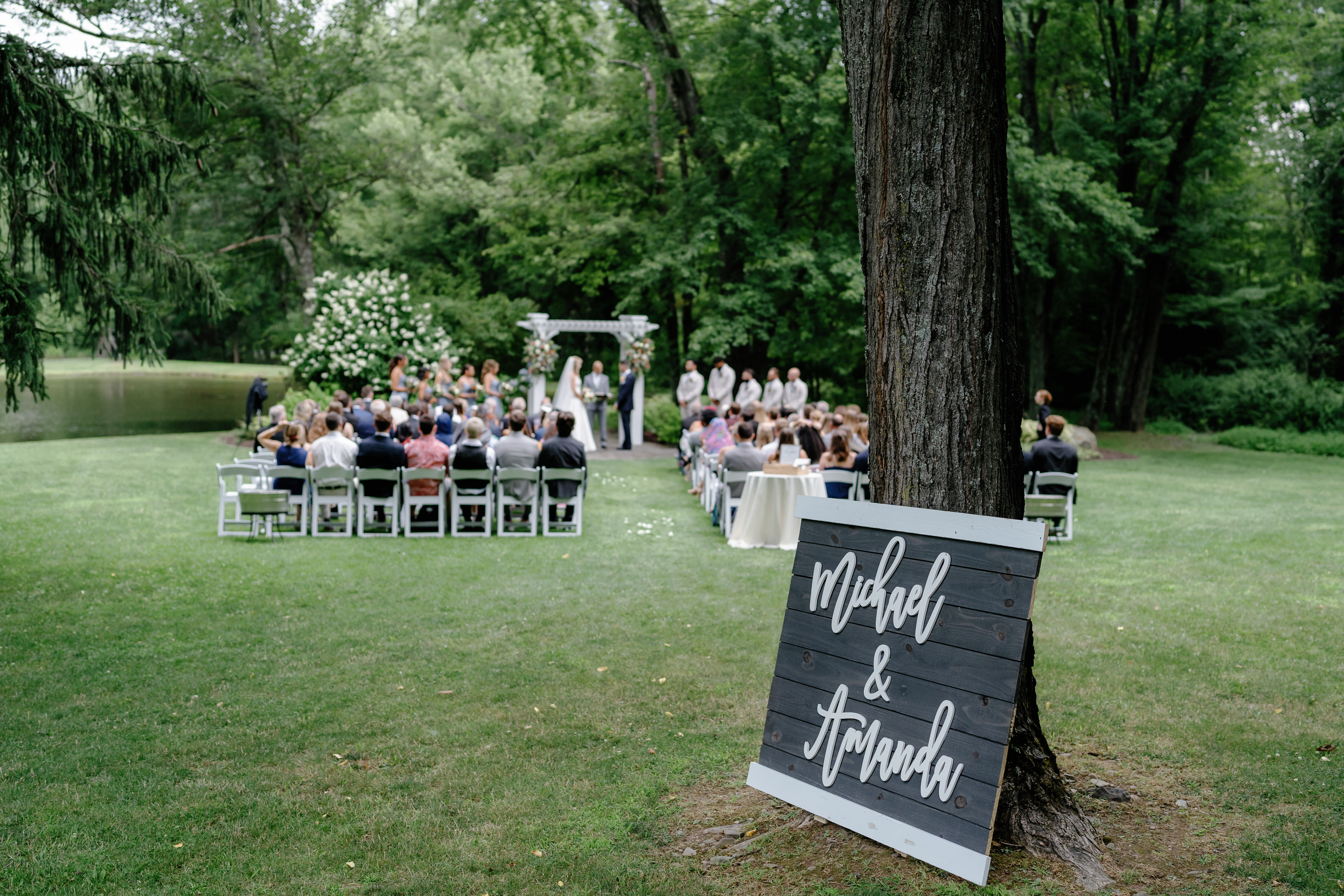 Summer The Lodge At Mountain Springs Lake Pennsylvania Wedding Photographer