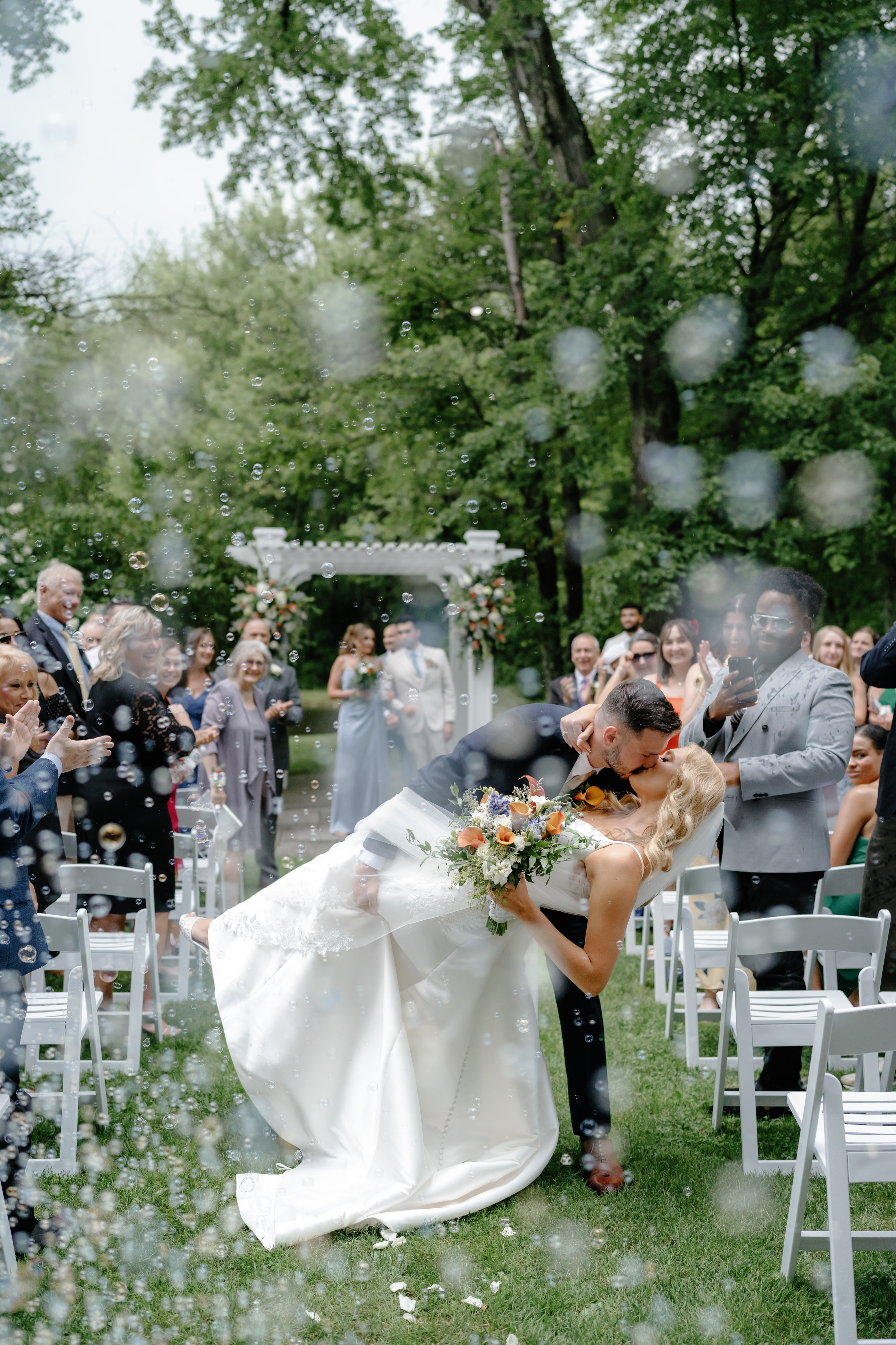 Summer The Lodge At Mountain Springs Lake Pennsylvania Wedding Photographer