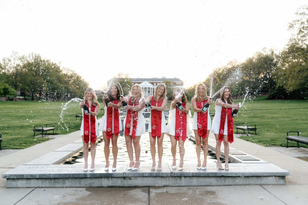 Spring Graduation Photography Session at The University of Maryland College Park, Maryland captured by UMD Graduation Photographer Brenna Marie Photography