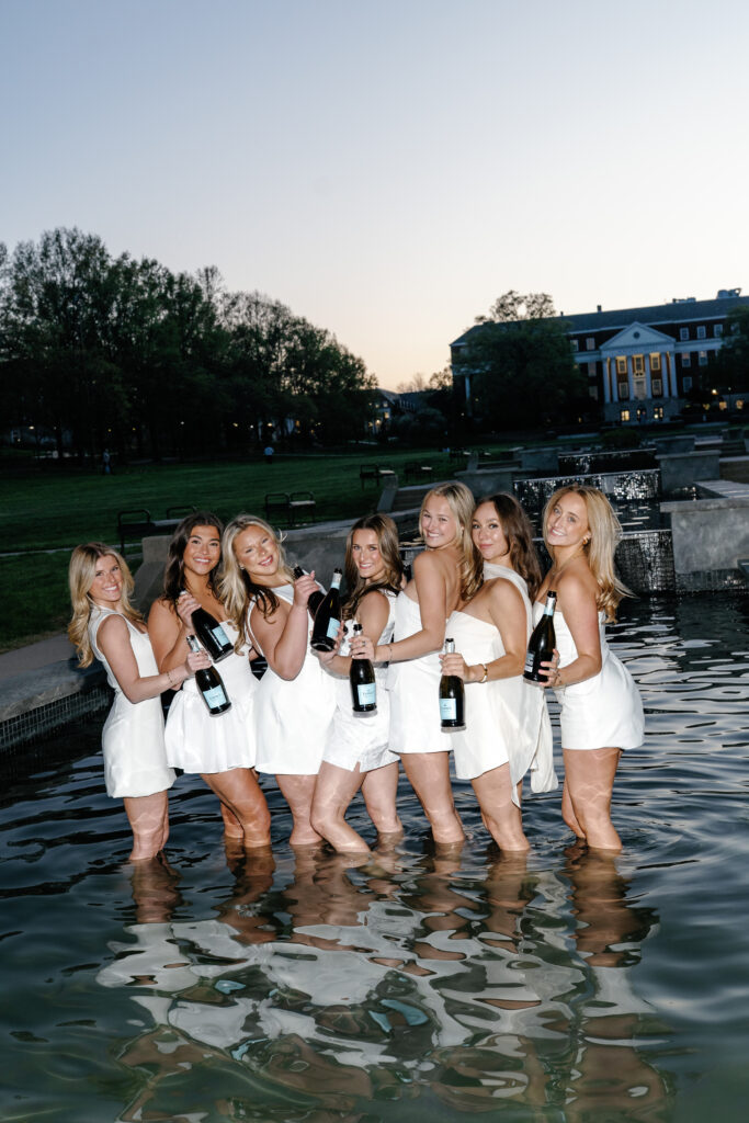 Spring Graduation Photography Session at The University of Maryland College Park, Maryland captured by UMD Graduation Photographer Brenna Marie Photography