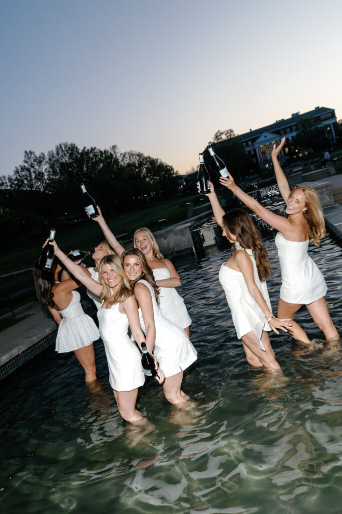 Spring Graduation Photography Session at The University of Maryland College Park, Maryland captured by UMD Graduation Photographer Brenna Marie Photography