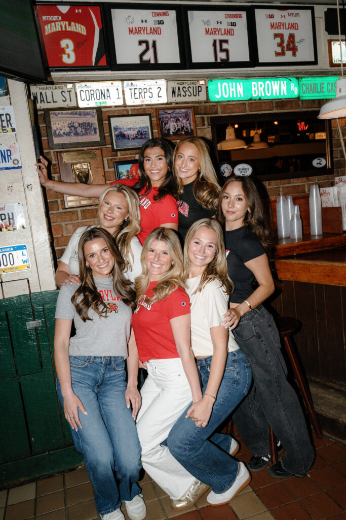 Spring Graduation Photography Session at RJ Bentley's College Park, Maryland captured by UMD Graduation Photographer Brenna Marie Photography