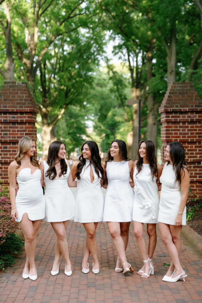 Graduation Photography at UMD McKeldin Mall Garden captured by UMD Graduation Photographer Brenna Marie Photography